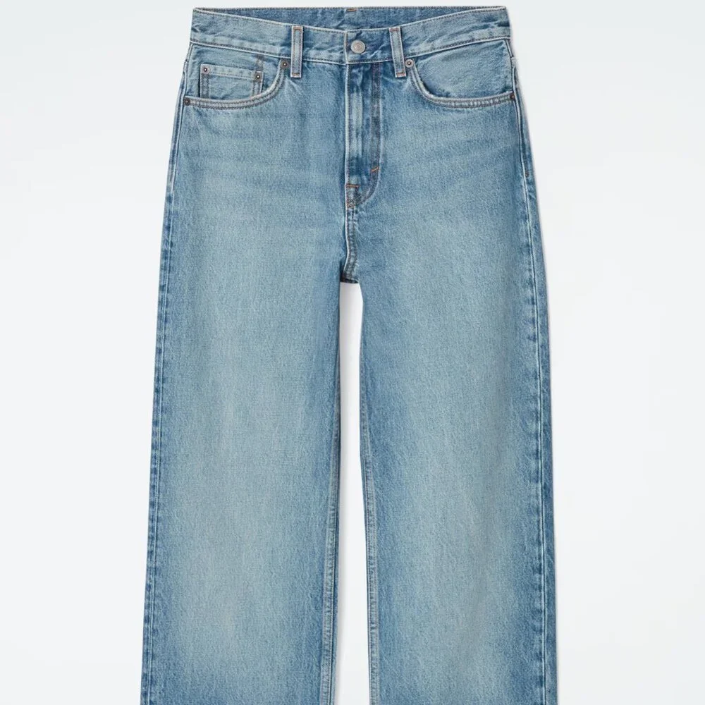 COS Column Jeans Light Blue Wash LIKE NEW! - Picture 6 of 16